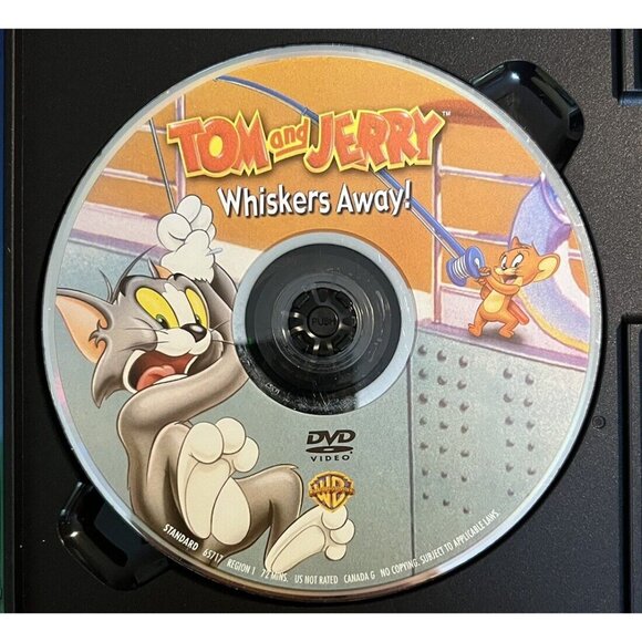 Tom and Jerry: Whiskers Away! (DVD, 2003, Snap Case) - Picture 1 of 3